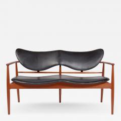 Niels Vodder Rare NV 48 Settee by Finn Juhl - 499918