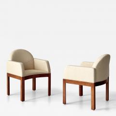 Nienkamper pair of armchairs 1980s - 4427793