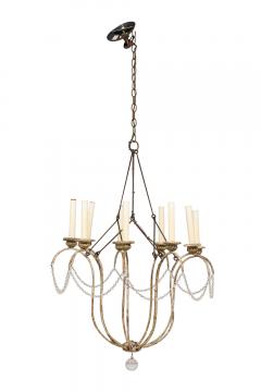 Niermann Weeks Italian 18th Century Rococo Style 9 Arm Chandelier - 4658136