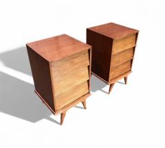 Night Stands or Side Tables with drawers Unknown 1950s Lot 727 - 4338329