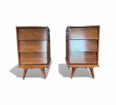 Night Stands or Side Tables with drawers Unknown 1950s Lot 727 - 4338330