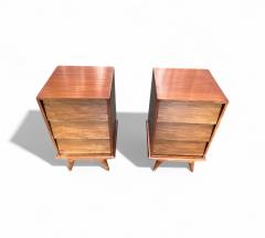 Night Stands or Side Tables with drawers Unknown 1950s Lot 727 - 4338336