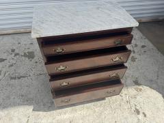 Night stand w stone top - 4744046