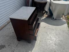 Night stand w stone top - 4744088