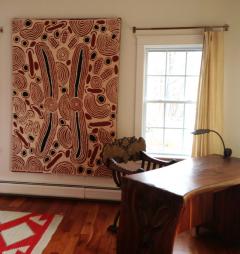 Nigura Napurrula Aboriginal Painting by Nigura Napurrula My country Rock Holes  - 91684