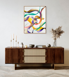 Nikolaos Schizas Paciencia Y Inquietud Abstract painting 2024 - 3900054