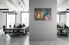 Nikolaos Schizas Por Favor Abstract painting 2024 - 3900041