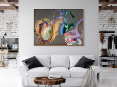 Nikolaos Schizas Por Favor Abstract painting 2024 - 3900044