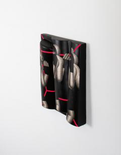 Nils Erichsen Martin Tubes and Neon Cubes 2 Ceramic Wall Relief by Nils Erichsen Martin 2019 - 2291987
