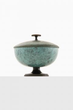 Nils Fougstedt Art Deco Bonbonjaire in Bronze by Nils Fougstedt 1930s - 4615491