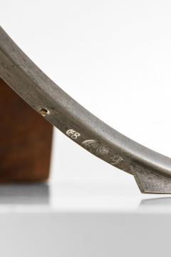 Nils Fougstedt Table Mirror in Pewter and Wood by Nils Fougstedt 1931 - 4443344