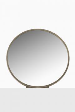 Nils Fougstedt Table Mirror in Pewter and Wood by Nils Fougstedt 1931 - 4443347