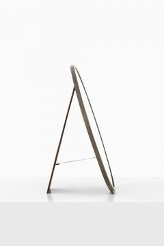 Nils Fougstedt Table Mirror in Pewter and Wood by Nils Fougstedt 1931 - 4443348
