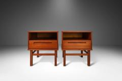 Nils Jonsson Danish Modern Six Drawer Tall Dresser w Matching End Tables in Teak - 3091463