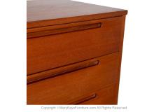 Nils Jonsson Mid Century Modern Nils Jonsson for HJN Mobler Danish Teak Dresser - 3963268