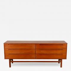 Nils Jonsson Mid Century Modern Nils Jonsson for HJN Mobler Danish Teak Dresser - 3966386