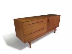 Nils Jonsson Mid century Modern Teak Credenza for Hugo Troeds c 1960 - 4734819