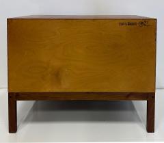 Nils Jonsson Nils Jonsson Vintage Danish Modern Teak Cabinet Rosewood Ends - 4421767