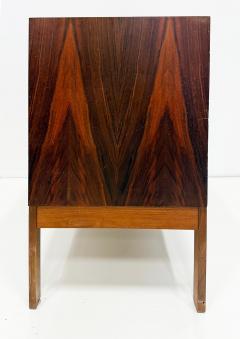 Nils Jonsson Nils Jonsson Vintage Danish Modern Teak Cabinet Rosewood Ends - 4421787