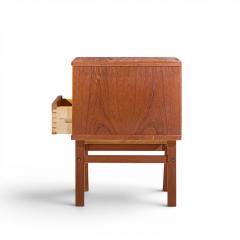 Nils Jonsson Nils Jonsson for T rring M belfabrik Mid Century Danish Teak Nightstands Pair - 4691022