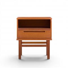 Nils Jonsson Nils Jonsson for T rring M belfabrik Mid Century Danish Teak Nightstands Pair - 4691028