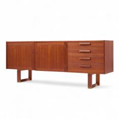 Nils Jonsson Nils Jonsson for Troeds Domi Mont Mid Century Swedish Teak Credenza - 4383478