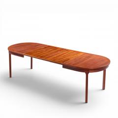 Nils Jonsson Nils Jonsson for Troeds Swedish Teak Expanding Dining Table with 2 Leaves - 4636987