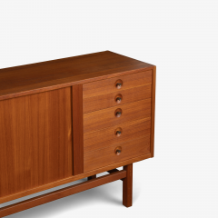 Nils Jonsson Oden Teak Scandinavian Modern Sideboard by Nils Jonsson for Hugo Troeds Sweden - 3822117