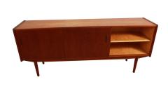 Nils Jonsson Swedish Modern Danish Teak Sideboard Credenza Nils Jonsson Model Trio  - 2997369