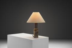 Nils Kahler Glazed Stoneware Table Lamp by Nils K hler Denmark ca 1960s - 4556085