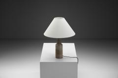 Nils Kahler Glazed Stoneware Table Lamp by Nils K hler Denmark ca 1960s - 4556088