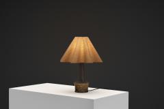 Nils Kahler Glazed Stoneware Table Lamp by Nils K hler for K hler Keramik Denmark ca 1950s - 4776502