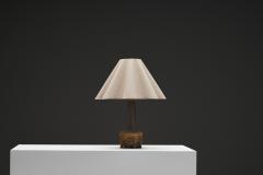 Nils Kahler Glazed Stoneware Table Lamp by Nils K hler for K hler Keramik Denmark ca 1950s - 4776529