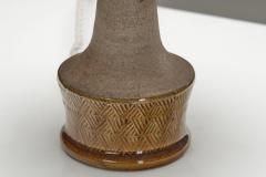 Nils Kahler Glazed Stoneware Table Lamp by Nils K hler for K hler Keramik Denmark ca 1950s - 4782764