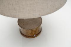 Nils Kahler Glazed Stoneware Table Lamp by Nils K hler for K hler Keramik Denmark ca 1950s - 4782808