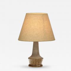 Nils Kahler Glazed Stoneware Table Lamp by Nils K hler for K hler Keramik Denmark ca 1950s - 4789258
