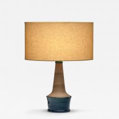 Nils Kahler Glazed Stoneware Table Lamp by Nils K hler for K hler Keramik Denmark ca 1950s - 4789259