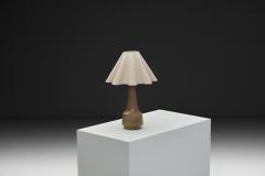 Nils Kahler Table Lamp by Nils K hler Attr for K hler Keramiek Denmark ca 1960s - 4717654