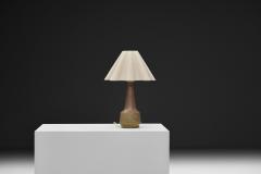 Nils Kahler Table Lamp by Nils K hler Attr for K hler Keramiek Denmark ca 1960s - 4717658