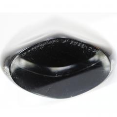 Nils Landberg Mid Century Modern Black Murano Glass by Nils Landberg for Orrefors 1960 - 3651790