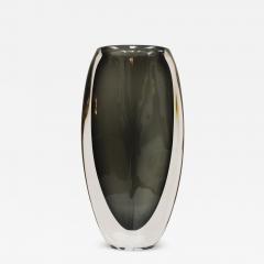 Nils Landberg Mid Century Modern Black Murano Glass by Nils Landberg for Orrefors 1960 - 3652231