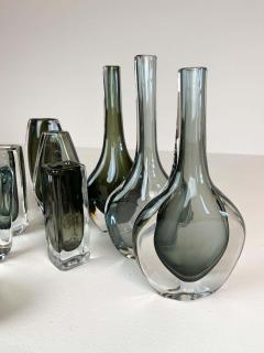 Nils Landberg Midcentury Set of 12 Pieces Art Glass Nils Landberg Orrefors Sweden - 2451860