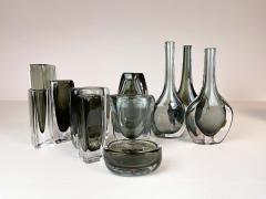 Nils Landberg Midcentury Set of 12 Pieces Art Glass Nils Landberg Orrefors Sweden - 2451889