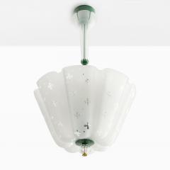 Nils Landberg NILS LANBERG ORREFORS CHANDELIER SWEDEN 1940S Scandinavian Modern - 1915330