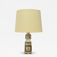 Nils Thorsson Danish Modern Ceramic Baca Table Lamp Denmark 1960s - 4312406
