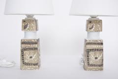 Nils Thorsson Pair of Danish Mid Century Modern Table Lamps by Nils Thorsson for Fog Morup - 3094060