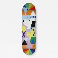 Nina Chanel Abney NINA CHANEL ABNEY Peanuts skateboard deck - 2393363