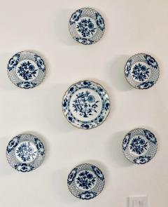 Nine Blue Onion Meissen Show or Wall Plates - 2975779