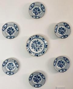 Nine Blue Onion Meissen Show or Wall Plates - 2975780