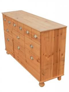 Nine Drawer Pine Chest - 4480625